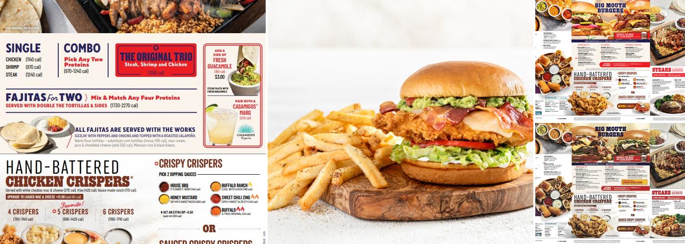 Chili's Grill & Bar Menu