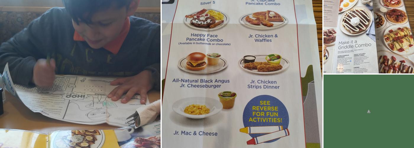 IHOP Menu