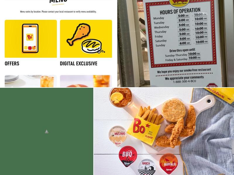 Bojangles Menu