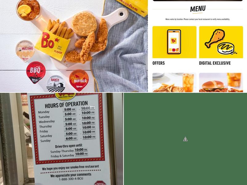 Bojangles Menu