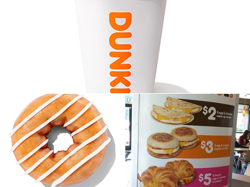 Dunkin' Menu