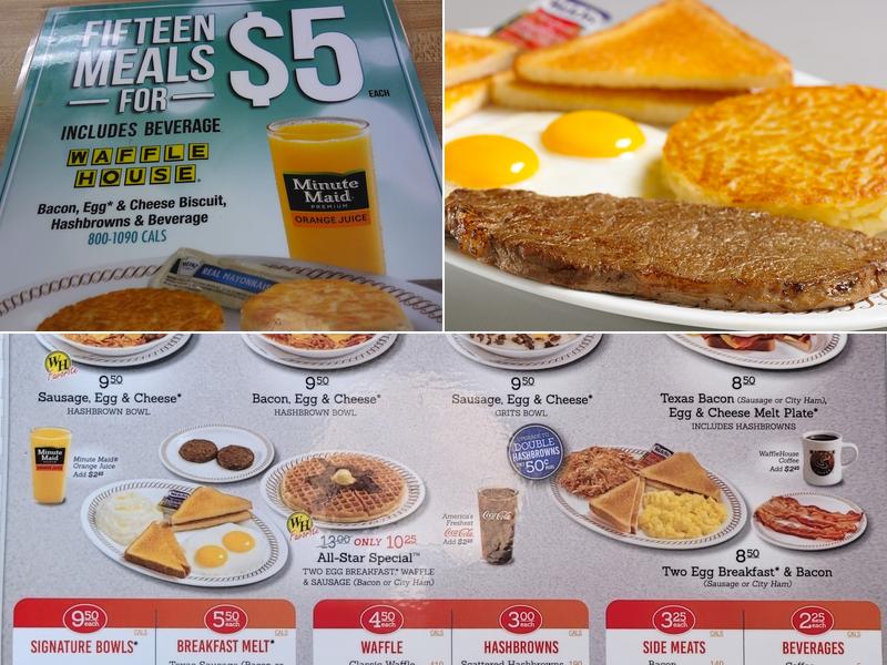 Waffle House Menu