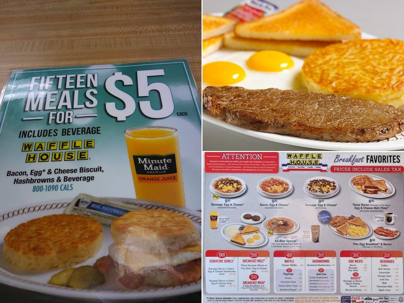 Waffle House Menu