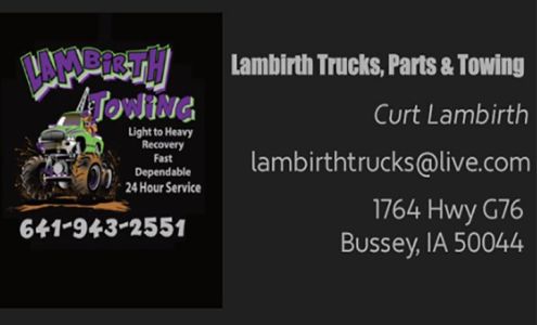 Lambirth/KEM Trucks, Parts & Towing Bussey