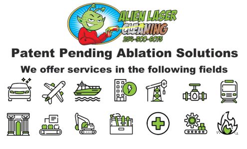 Alien Laser Cleaning Prairie Hill