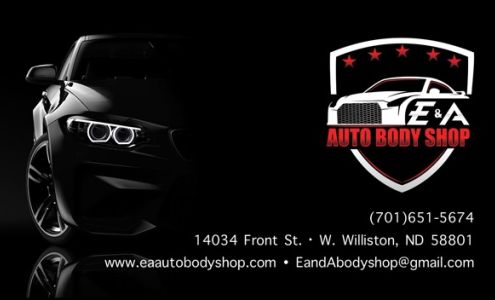E&A Auto Body Shop. Williston, ND