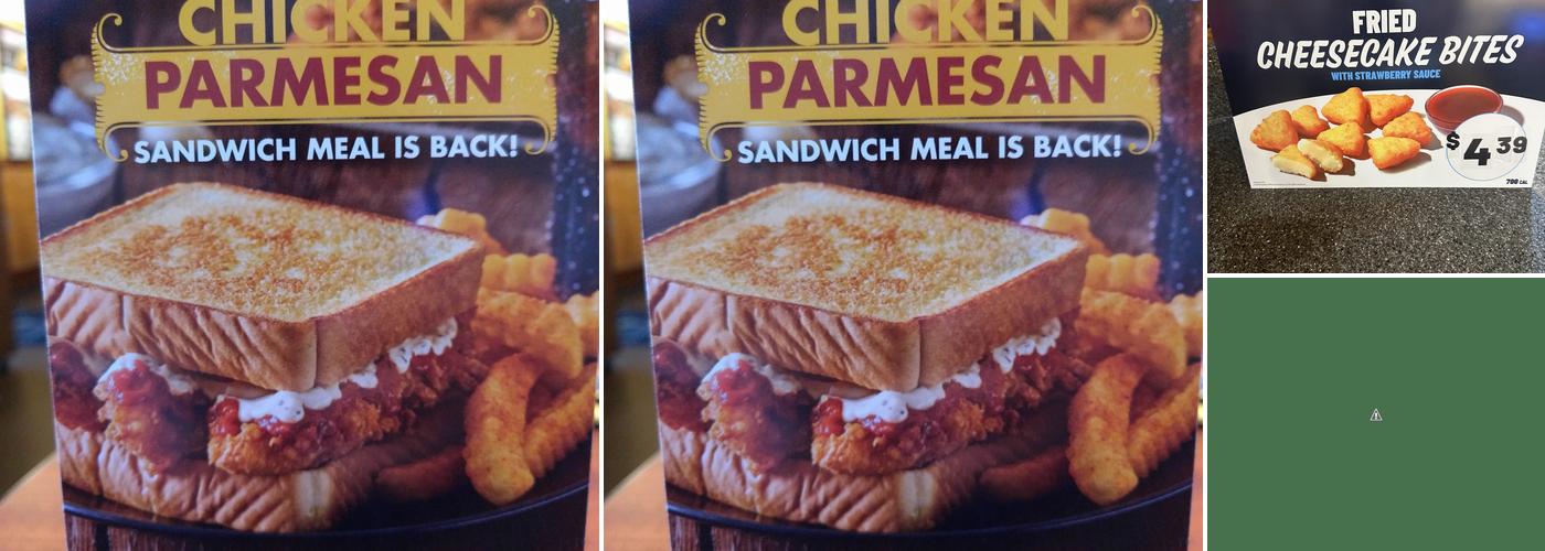 Zaxbys Chicken Fingers & Buffalo Wings Menu