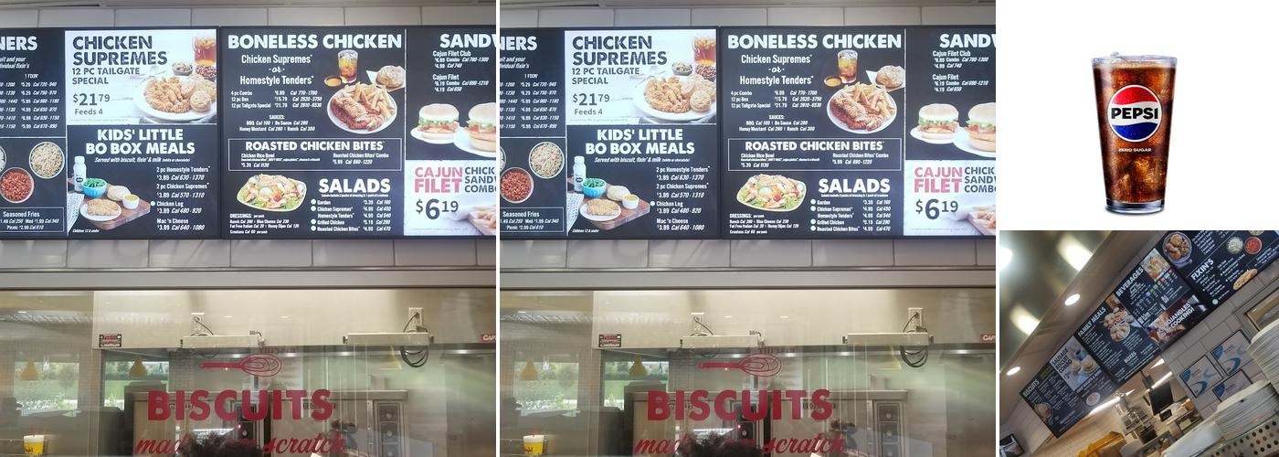 Bojangles Menu