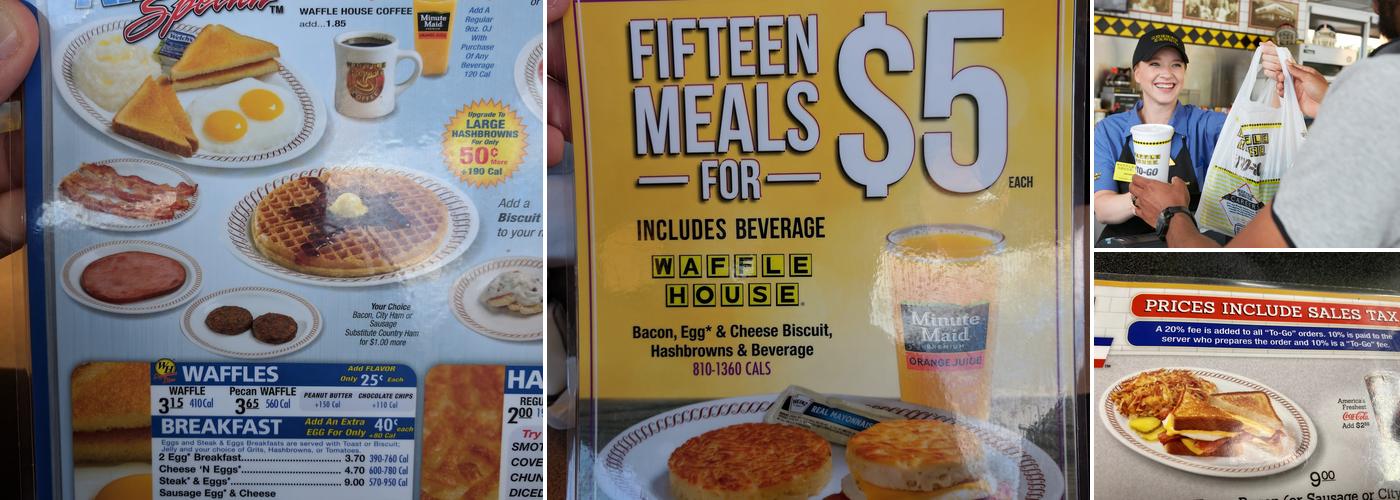 Waffle House Menu