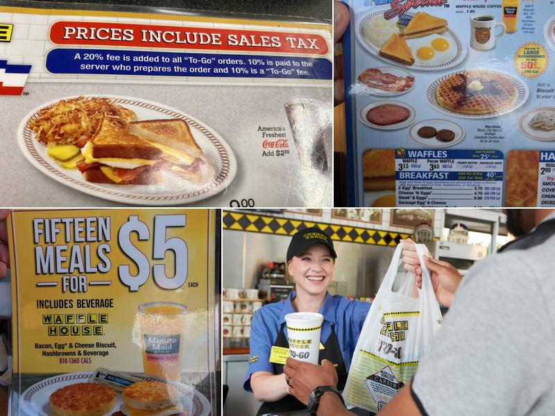 Waffle House Menu