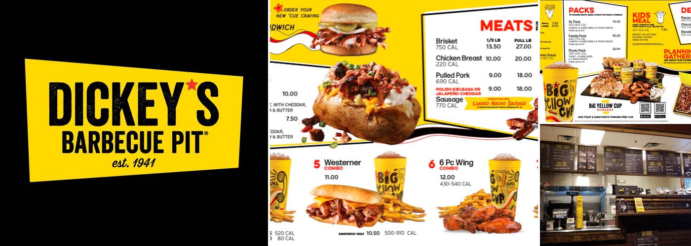 Dickey's Barbecue Pit Menu