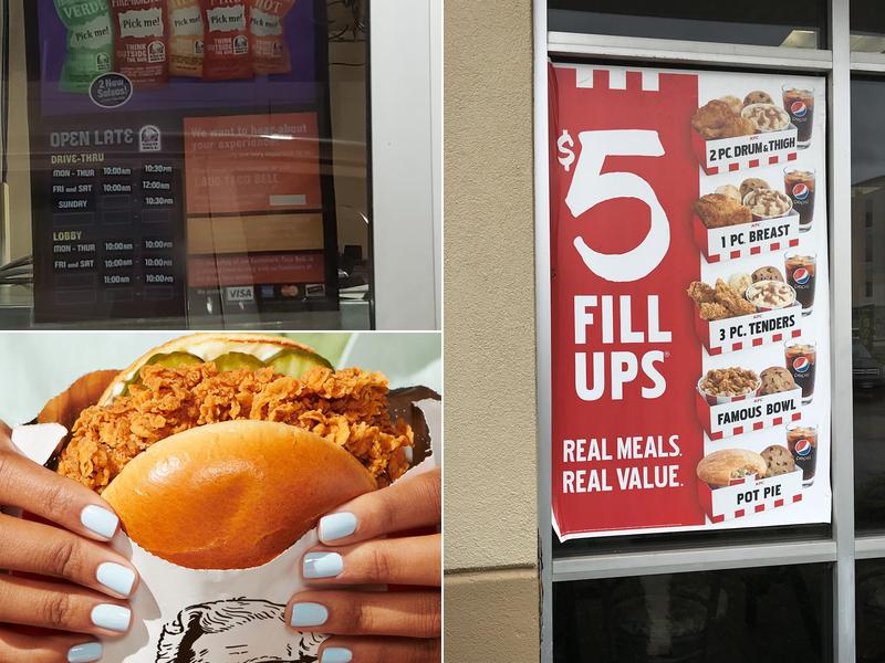 KFC Menu
