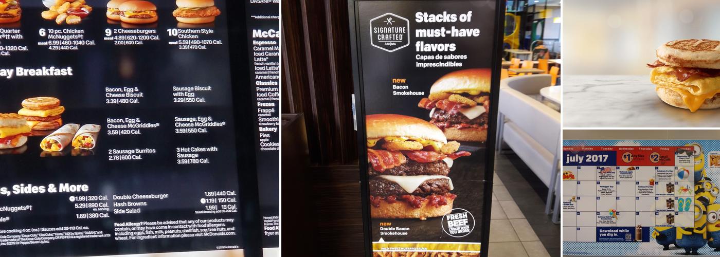 McDonald's Menu