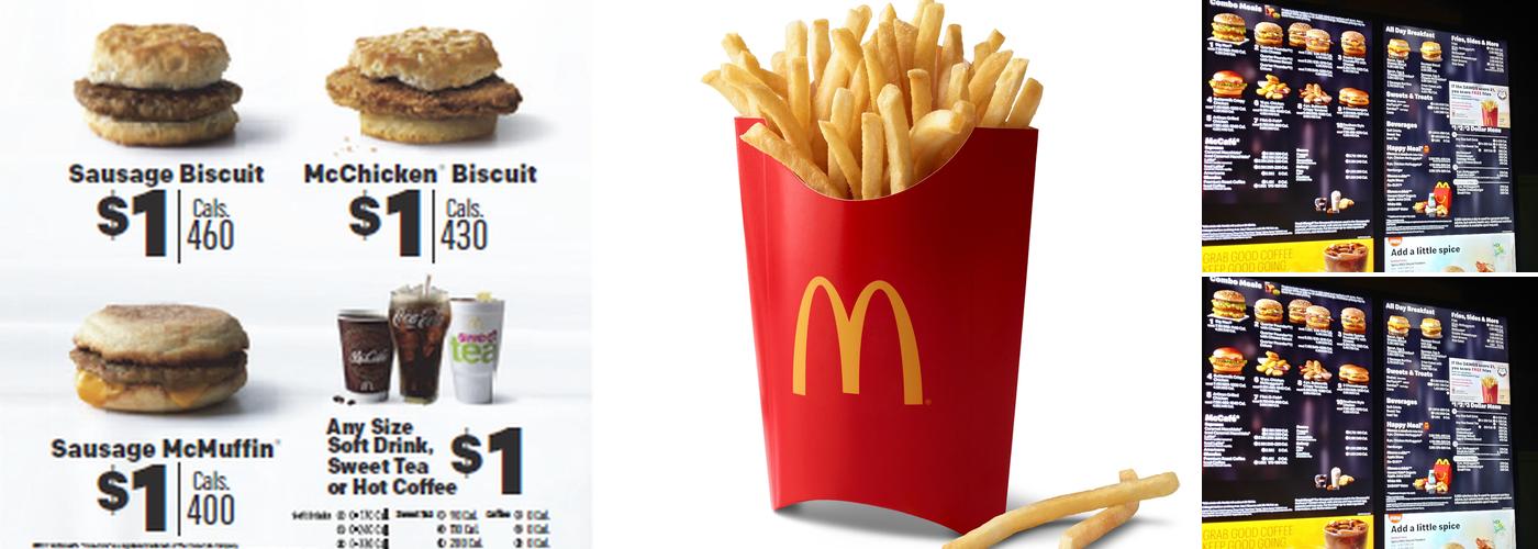 McDonald's Menu
