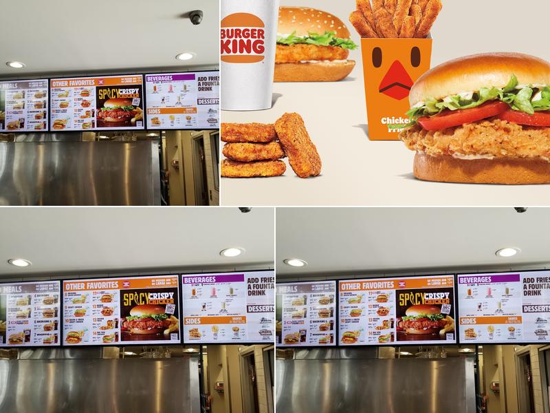 Burger King Menu