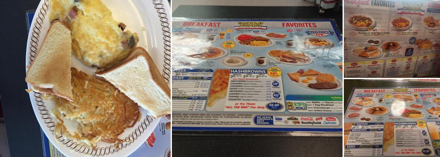 Waffle House Menu