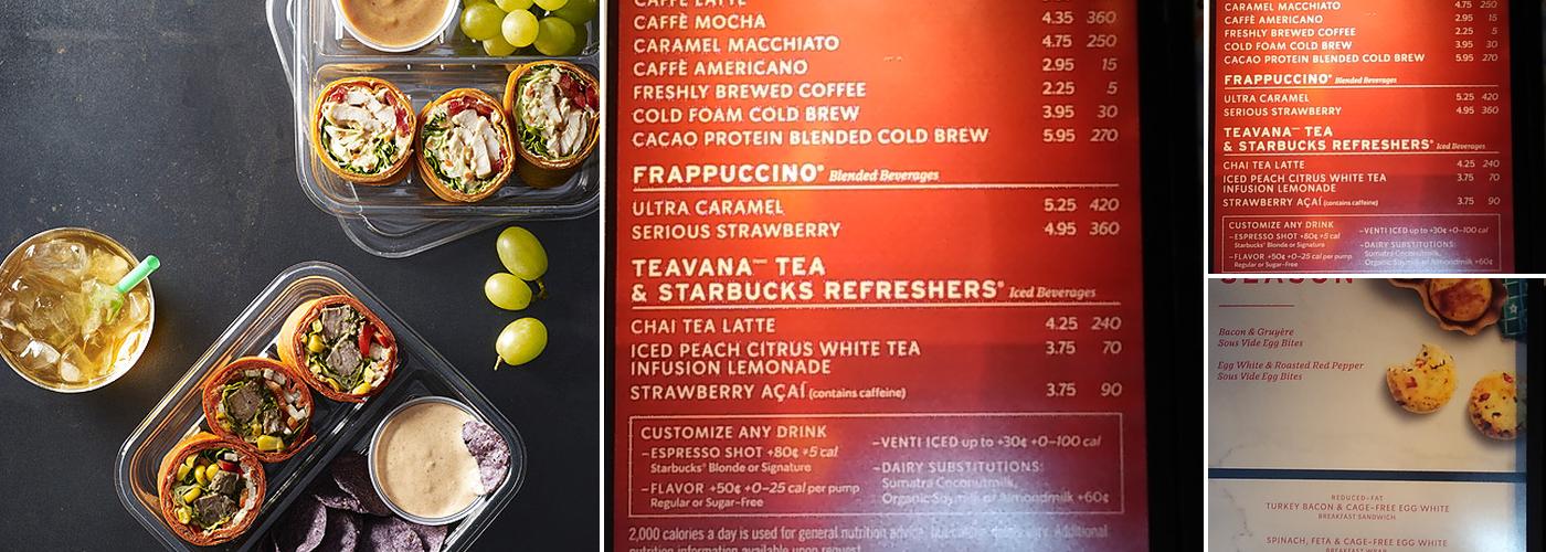Starbucks Menu