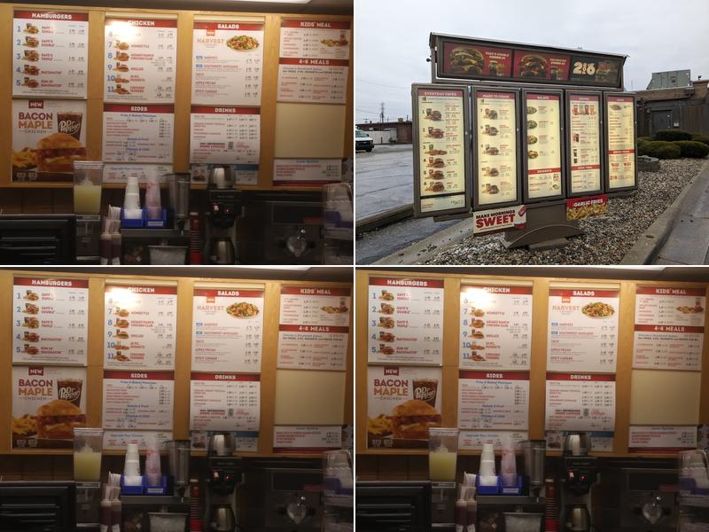Wendy's Menu