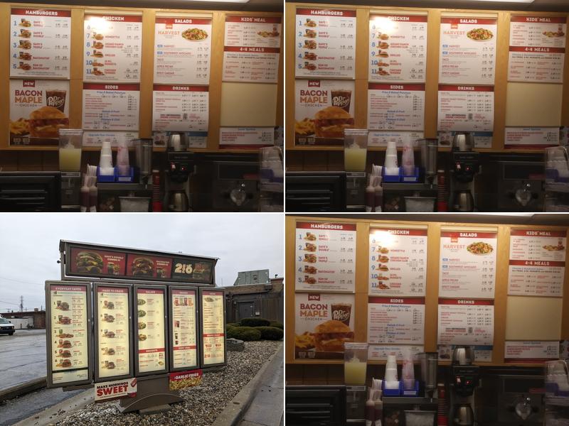 Wendy's Menu