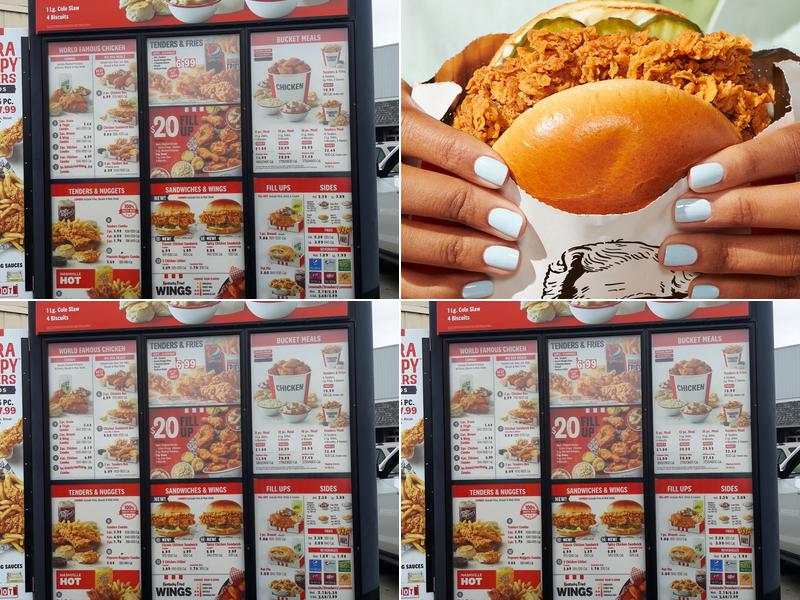 KFC Menu