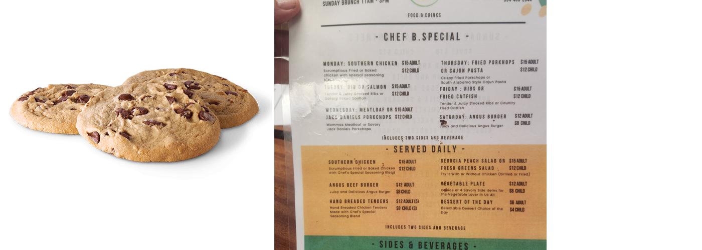 Subway Menu