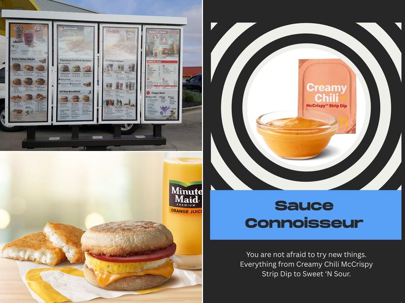 McDonald's Menu