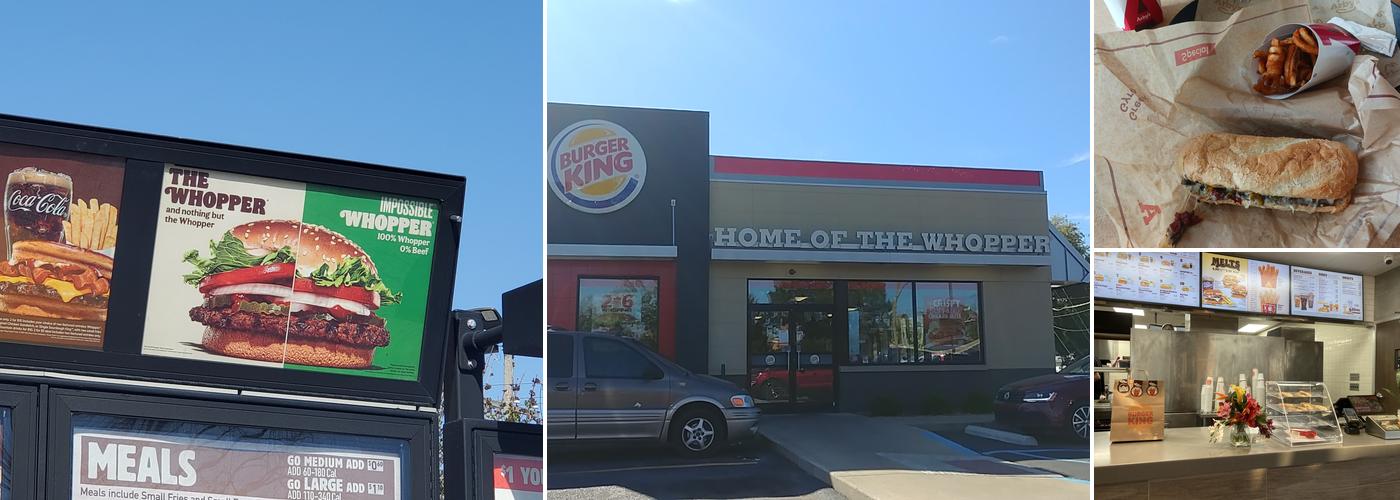 Burger King Menu