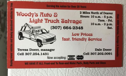 Woody?s Auto Salvage Deaver