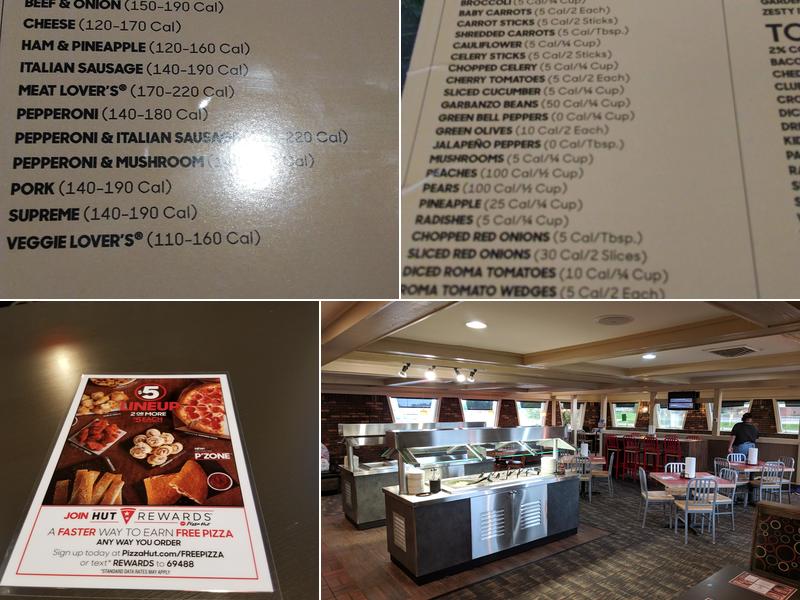 Pizza Hut Menu
