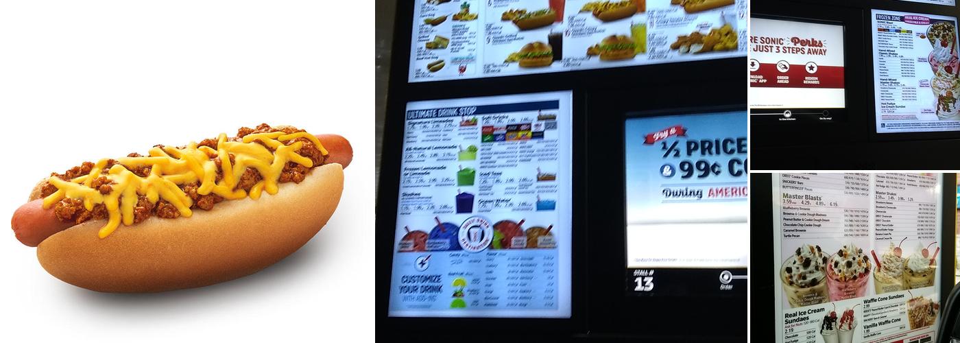 Sonic Drive-In Menu