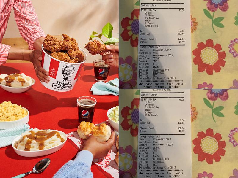 KFC Menu