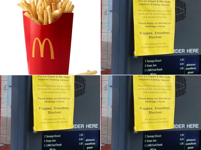 McDonald's Menu