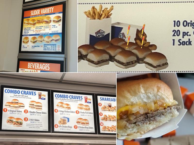 White Castle Menu