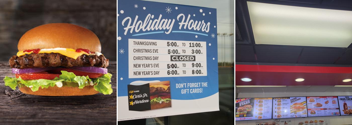 Hardee’s Menu