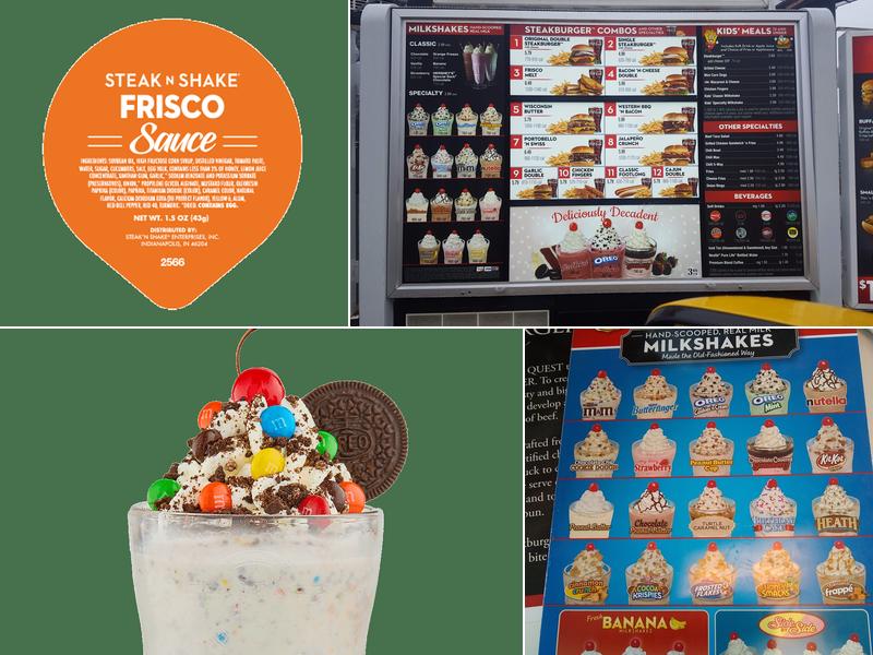 Steak 'n Shake Menu