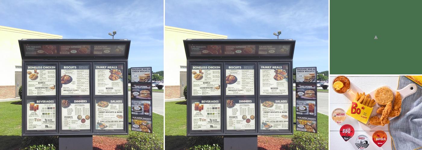 Bojangles Menu