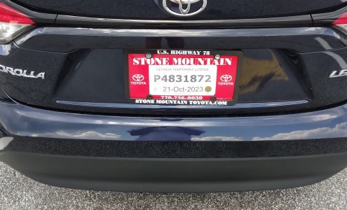 Stone Mountain Toyota Service Department