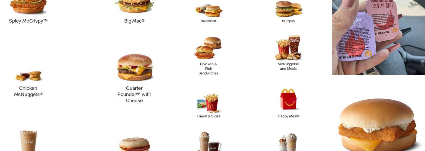 McDonald's Menu
