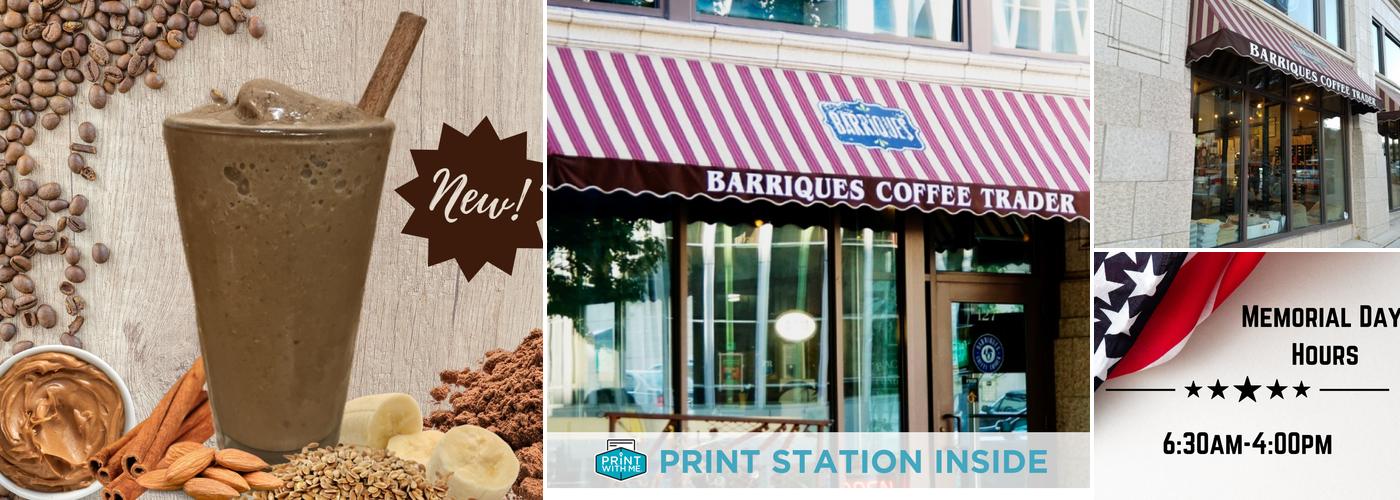 PrintWithMe Print Kiosk at Barriques - West Wash