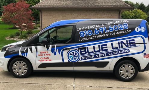 Blue Line Dryer Vent & Gutter Cleaning 10175 Aberdeen Dr, Grand Blanc Michigan 48439