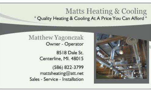 Matts Heating & Cooling