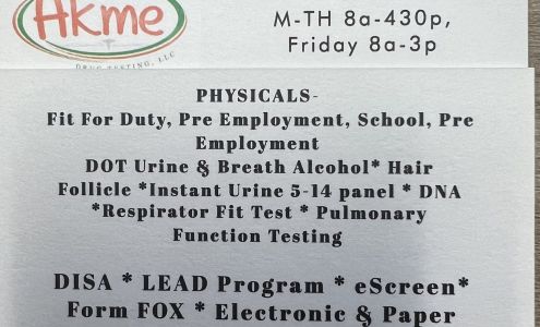 Akme Drug Testing-Quest Diagnostics