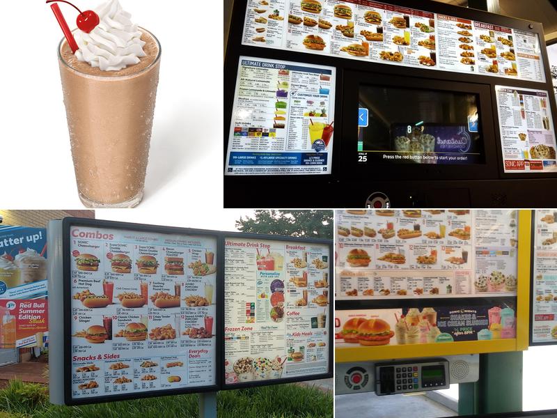 Sonic Drive-In Menu