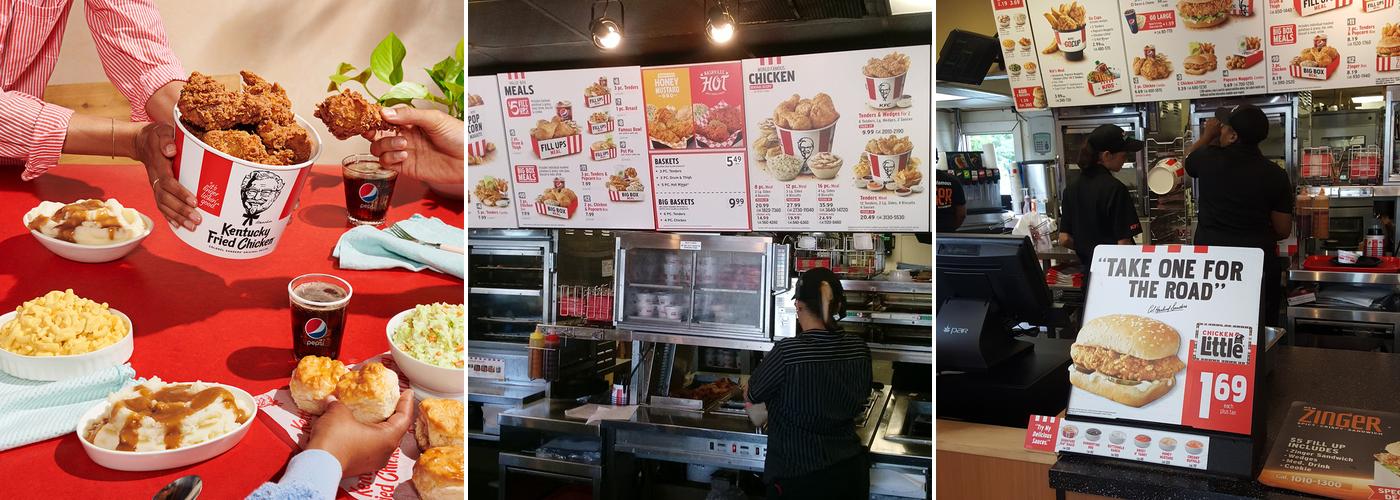 KFC Menu