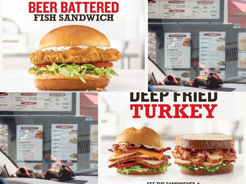 Arby's Menu