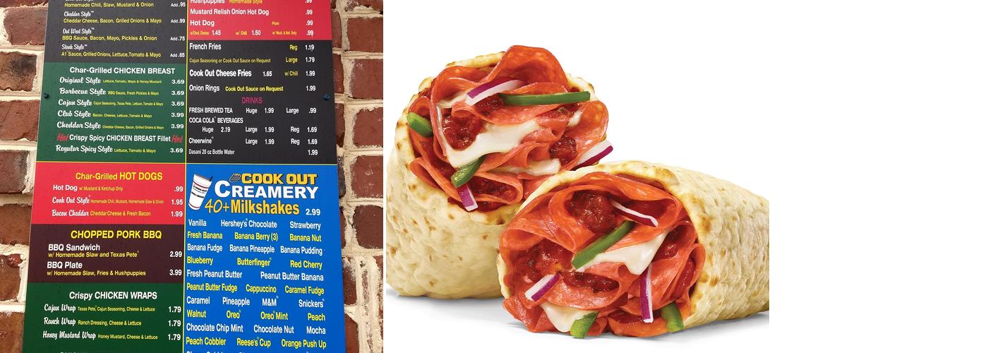 Subway Menu