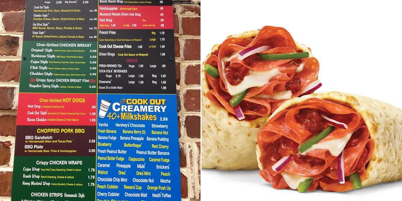 Subway Menu