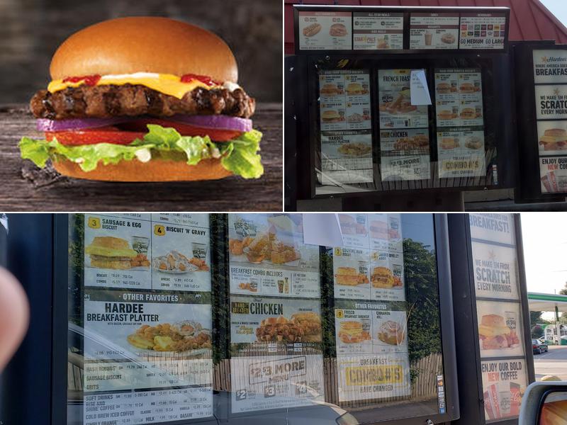 Hardee’s Menu