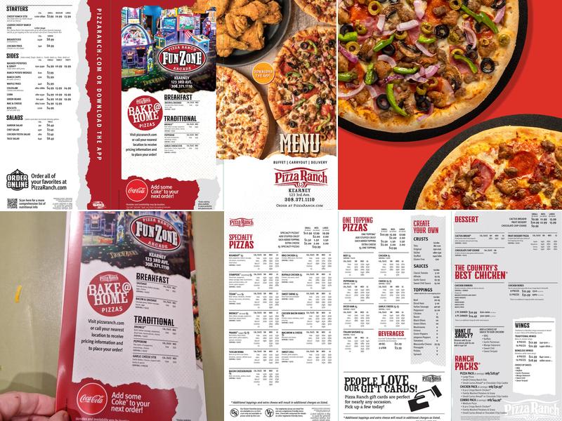 Pizza Ranch Menu