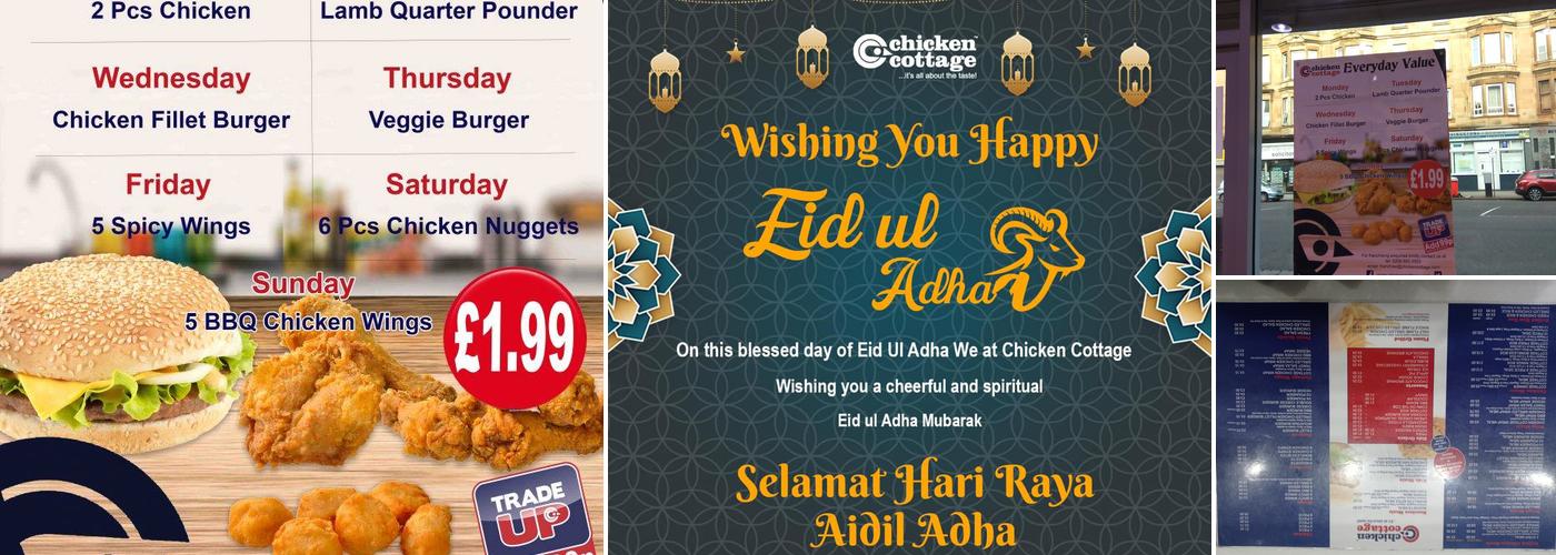 Chicken Cottage Menu